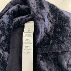 Lululemon suede leggings size 4